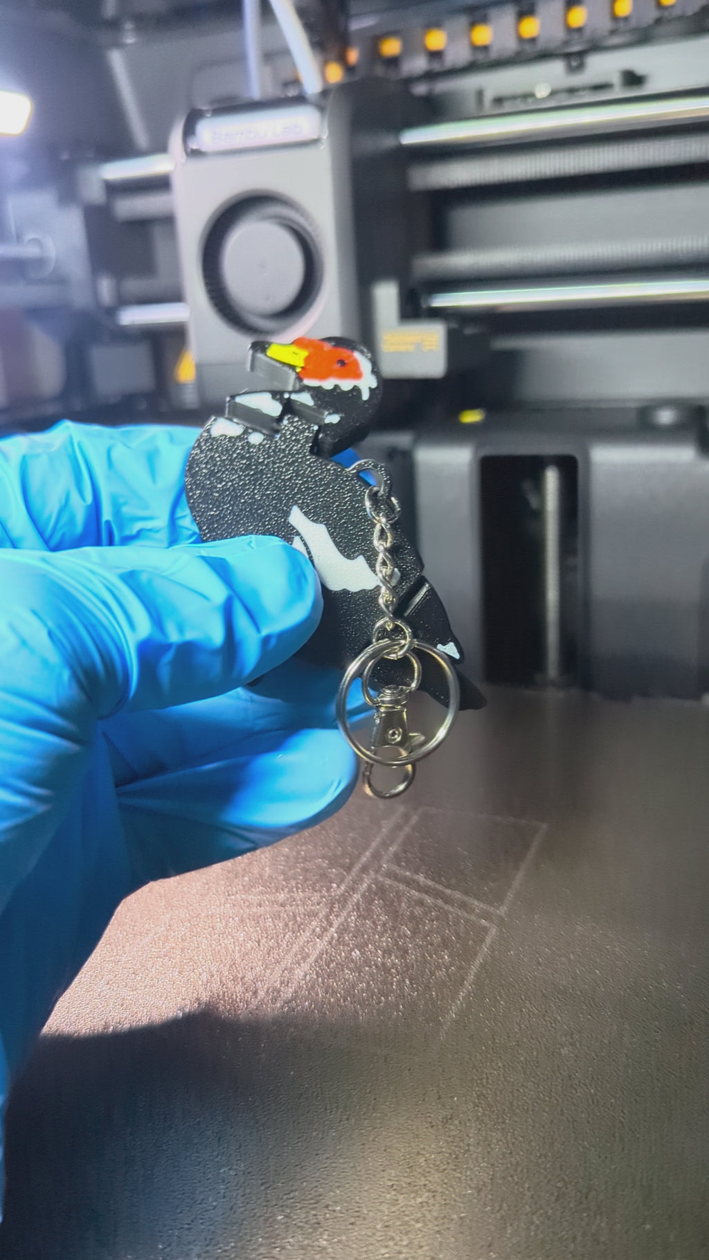 Muscovy Duck Key Chain