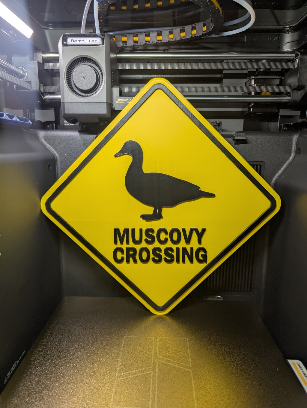 Muscovy Duck Crossing Sign – Made to Order