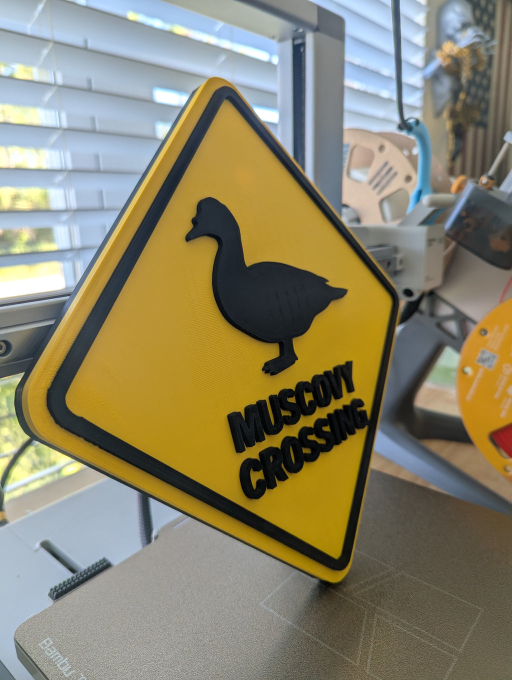 Muscovy Duck Crossing Sign – Made to Order