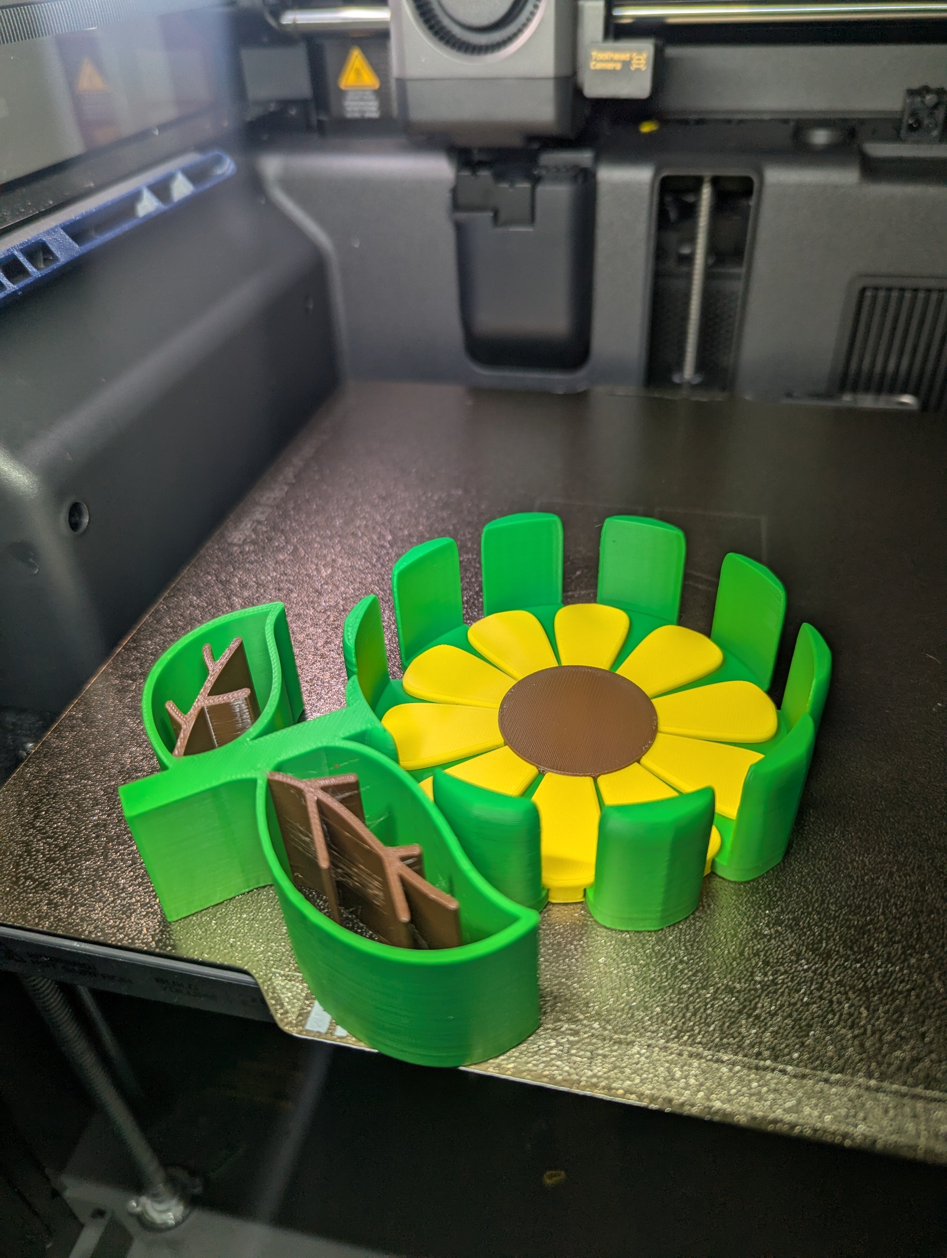 Sun Flower Coaster Holder Set