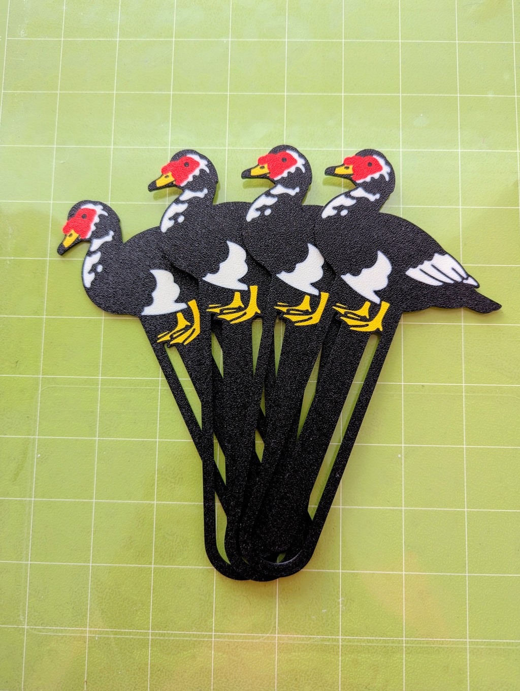 Muscovy Duck Bookmark