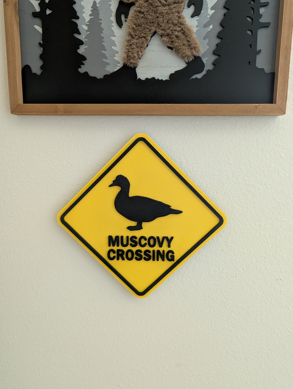 Muscovy Duck Crossing Sign – Made to Order
