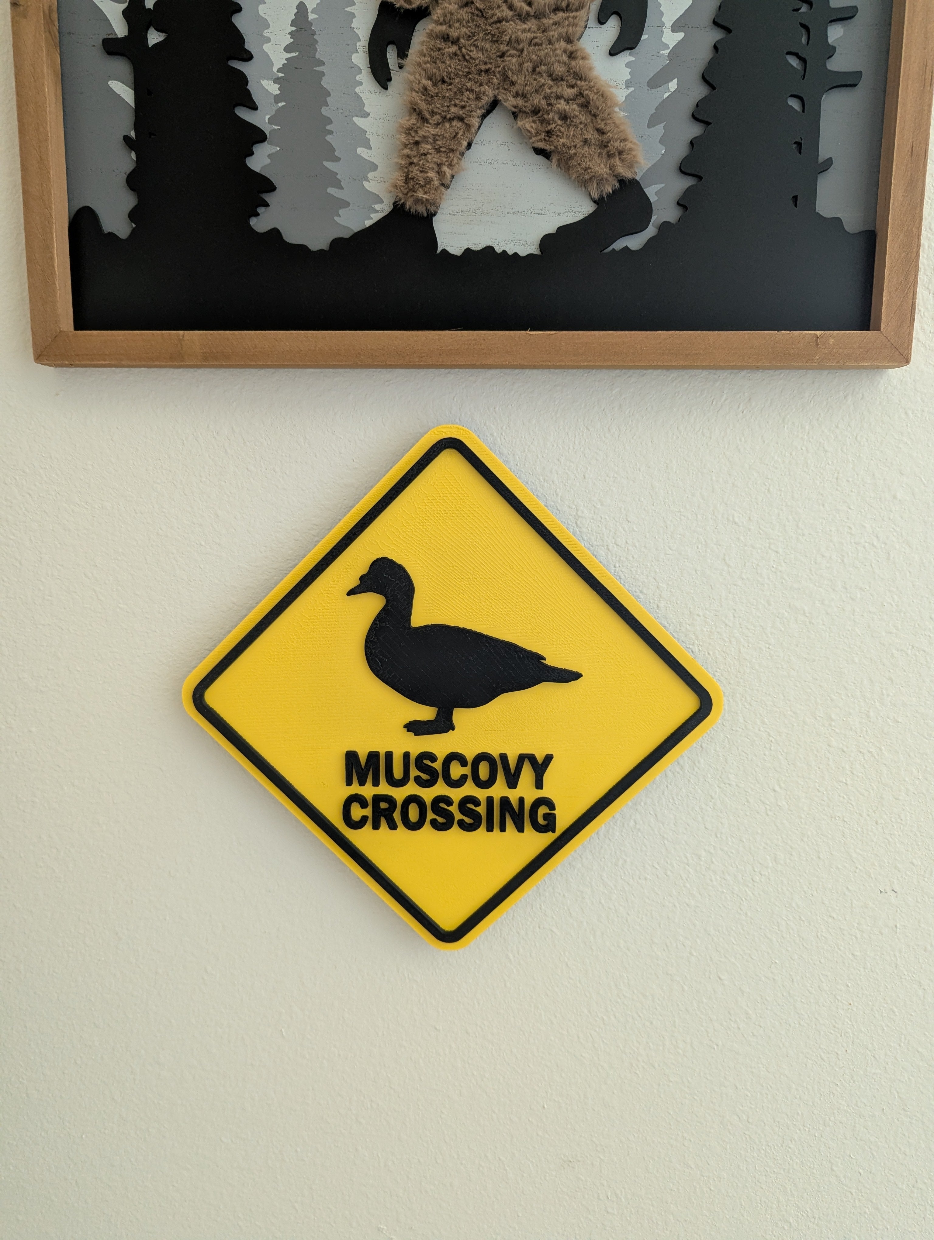 Muscovy Duck Crossing Sign – Made to Order