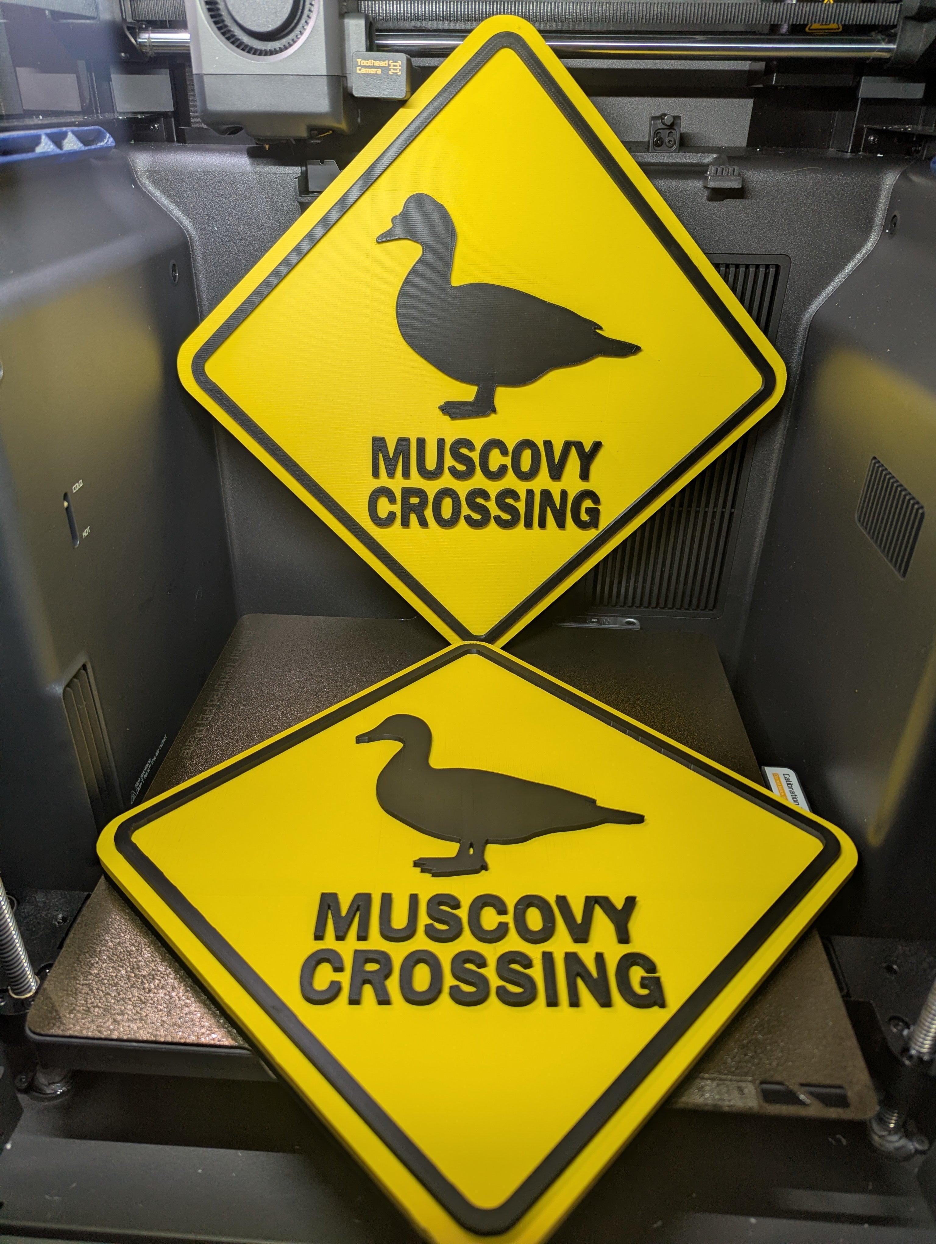 Muscovy Duck Crossing Sign – Made to Order
