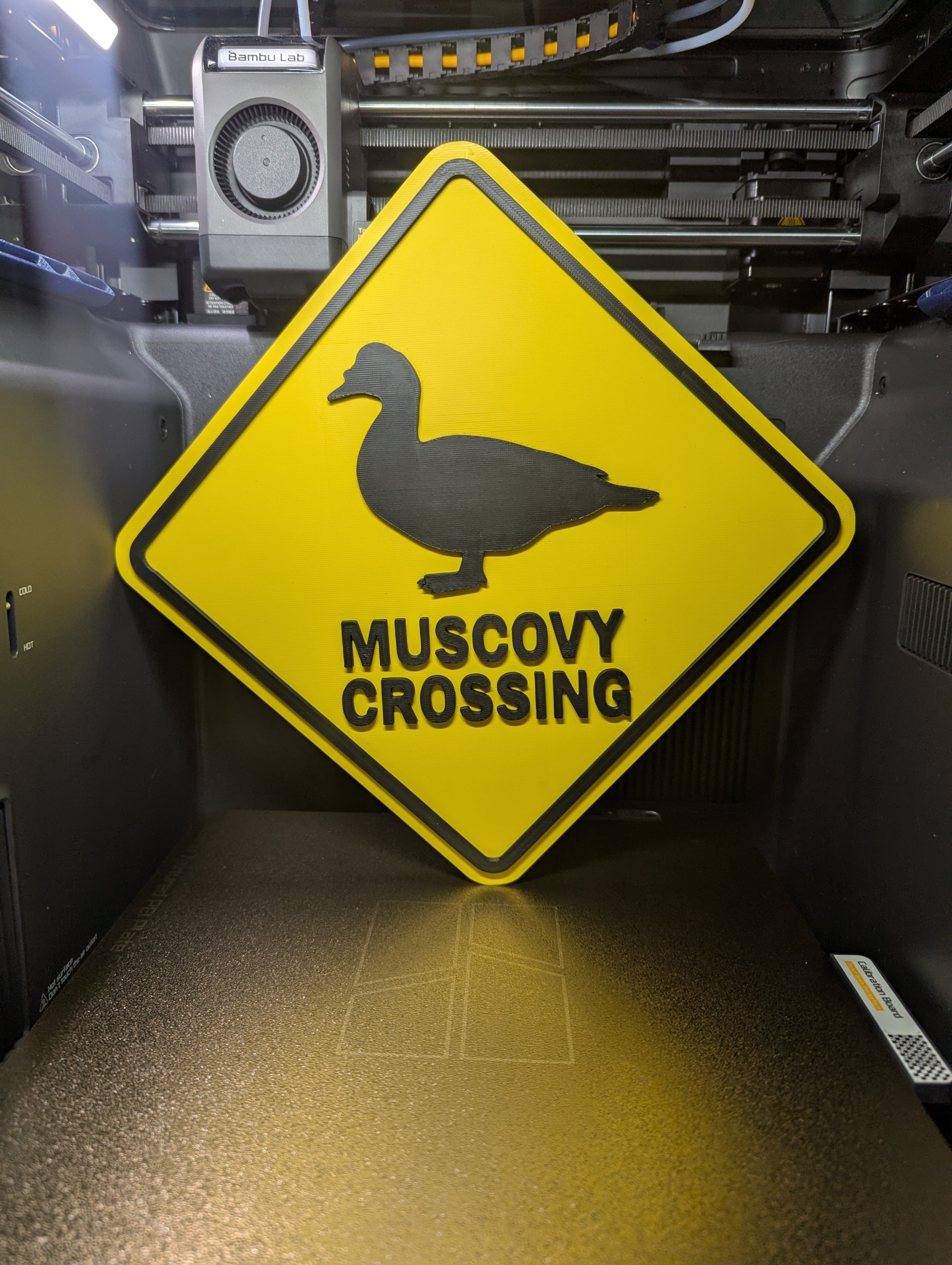 Muscovy Duck Crossing Sign – Made to Order