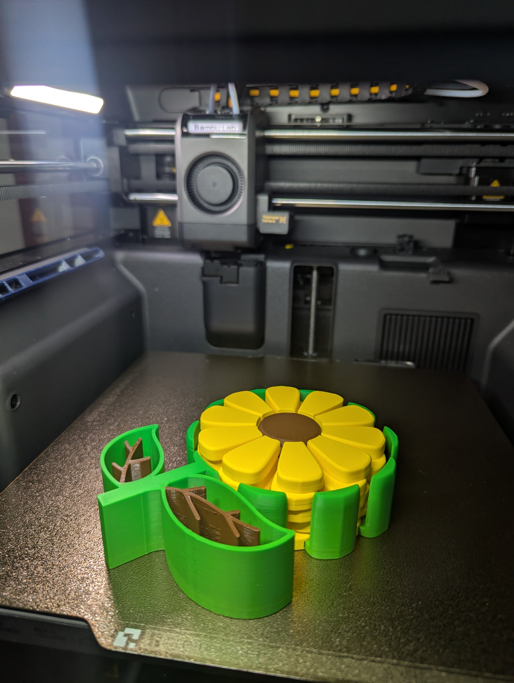 Sun Flower Coaster Holder Set