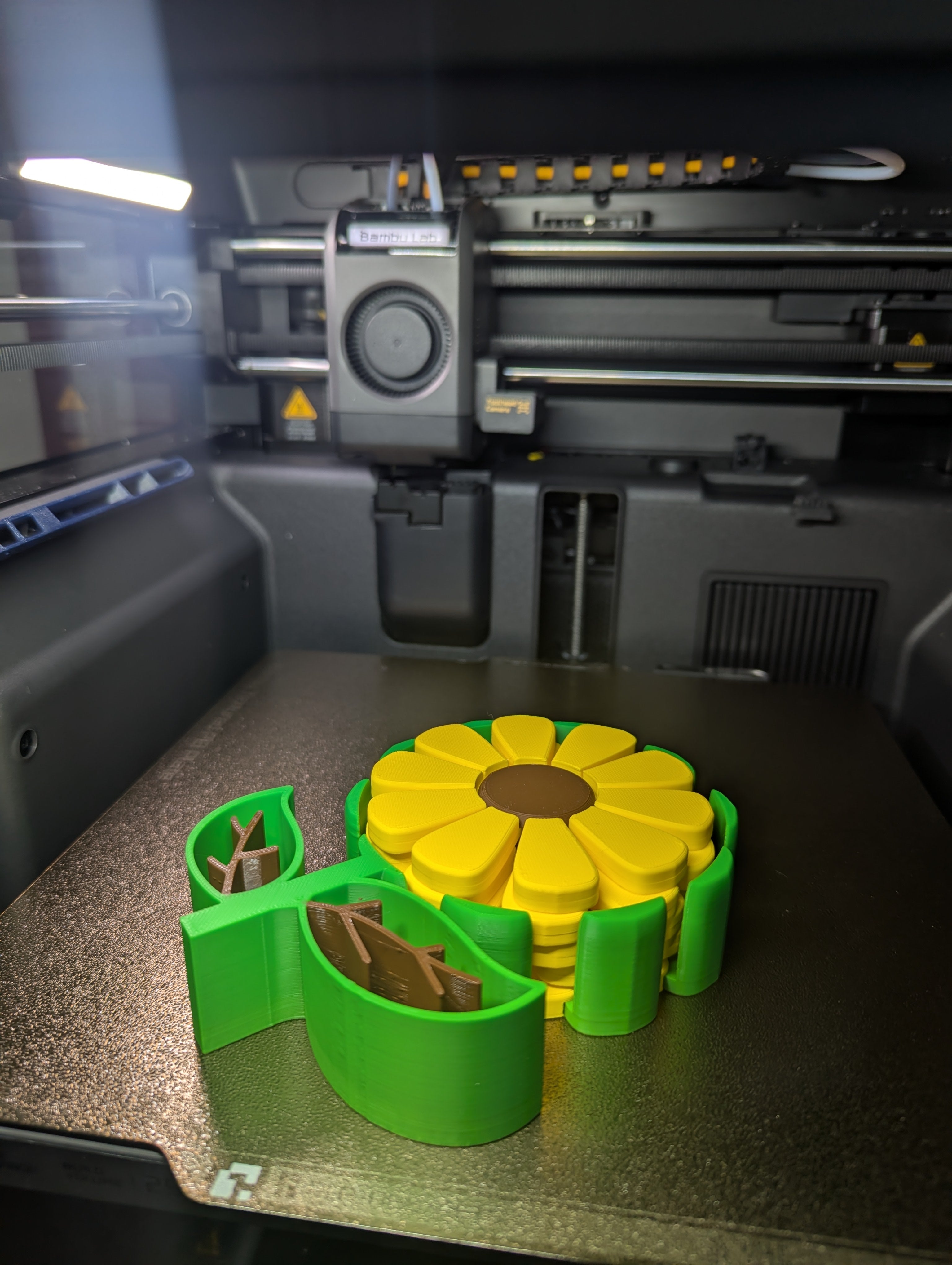 Sun Flower Coaster Holder Set